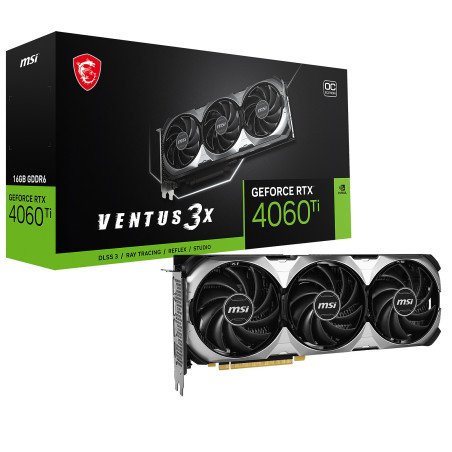 MSI RTX 4060TI VENTUS 3 X 16G OC